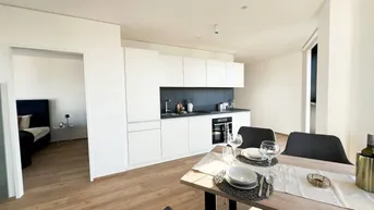 Expose Lichtdurchflutete 3-Zimmer-Wohnung mit Loggia und Ausblick im 7.OG – Ihr Zuhause im High Five Tower ab 01. Juni 2025!