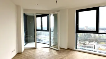 Expose Erstbezug ab 01. Juni ++ 1 Zimmer Wohnung mit Einbauküche im 16.OG!