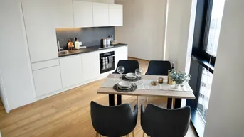 Expose Lichtdurchflutete 3-Zimmer-Wohnung mit Loggia und Ausblick – Ihr Zuhause im High Five Tower ab Sommer 2025!