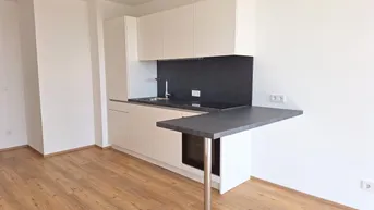 Expose ++ERSTBEZUG++ Hochwertige 2-Zimmer-Wohnung mit Einbauküche im 16.OG!