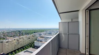 Expose Traumhafte 2 Zimmerwohnung mit Balkon im 12. Stock im MySky-Tower