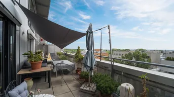 Expose Lichtdurchfluteten Dachgeschoß-Maisonettewohnung mit traumhafter Terrasse und Grünblick!