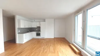 Expose WOHNQUARTIER WILDGARTEN - Großzügige 3-Zimmerwohnung mit ca. 16m² Terrasse + Balkon!