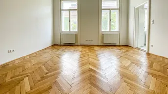Expose Hofruhelage: Helle 2 Zimmer-Altbauwohnung an der Ungargasse