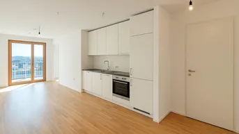 Expose Sonnwendviertel: 2-Zimmer-Wohnung mit Balkon im 3. OG – Fitnessraum, Co-Working &amp; Rooftop-Terrasse inklusive!
