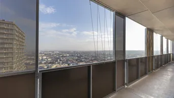 Expose Panorama Wohnung im 33. Stock des Q-Tower mit Südost-Ausrichtung
