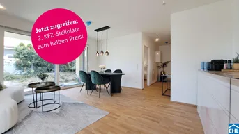 Expose Sichern Sie sich den zweiten KFZ-Stellplatz jetzt mit 50 % Preisvorteil.