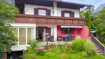 Expose Tiroler Einfamilienhaus mit Wintergarten sehr sonnig
