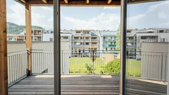 Expose Graz Eggenberg: Neubauwohnung mit großem Balkon, Garten und kostenfreier Parkzone