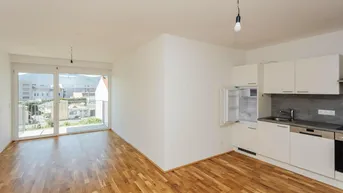 Expose 8020 Graz TOP 61 5.OG - Moderne 2 Zimmerwohnung mit Blick ins Grüne!