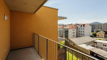 Expose 8020 Graz TOP 60 5.OG - Moderne 3 Zimmerwohnung mit großem Balkon und Blick ins Grüne!