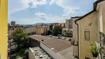 Expose Sonnige 2-Zimmer- Studenten! - Altbau - Wohnung mit Kamin und Panoramaaussicht im Bezirk Lend. WG tauglich!