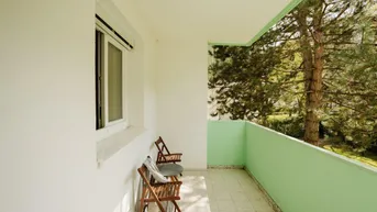 Expose Moderne 3 Zimmerwohnung mit Tiefgarage und Balkon in einer autofreien Siedlung in Graz-Gösting!