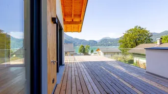Expose Sensationelles Penthouse mit 4 Zimmern, Seeblick, Badeplatz am Mondsee - Erstbezug! PROVISIONSFREI