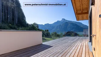 Expose Neuer Preis!!! Sensationelles Penthouse mit 4 Zimmern, Seeblick, Badeplatz am Mondsee - Erstbezug, PROVISIONSFREI