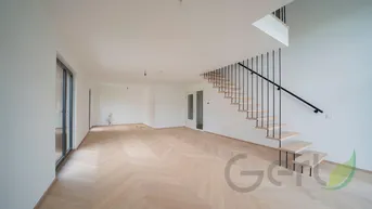 Expose Edles Wohnen in Eichetsiedlung/Viehhausen - Neubau Maisonette mit 12 m² Sonnenbalkon