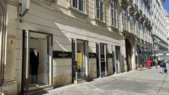 Expose Top Geschäftslokal nächst Kohlmarkt