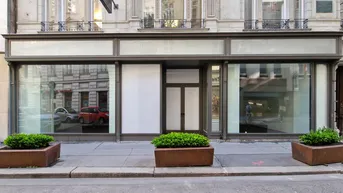 Expose Geschäftslokal mit Showroom-Charakter nahe Stephansplatz