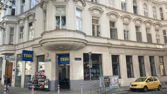 Expose Eck-Geschäftslokal auf der äußeren Mariahilfer Straße