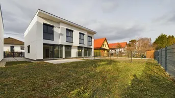 Expose Schlüsselfertiges Doppelhaus am Ufer des Mühlwassers, in unmittelbarer Nähe zur Lobau