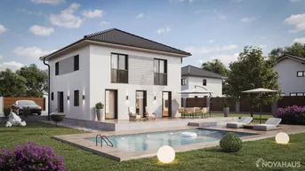 Expose Traumhaus in Steyregg inklusive Baugrundstück und Panoramaausblick - 5 Zimmer auf 110m² Wohnfläche