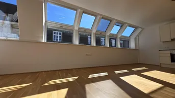 Expose Lifestyle-Apartment: Dachgeschosstraum in Toplage - Ruhige Hofterrasse - Offenes Raumkonzept auf zwei Ebenen