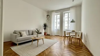 Expose Erstbezug nach Teilsanierung - schöne, helle zwei Zimmer - Balkon kommt