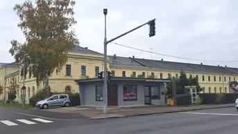 Expose Wels Zentrum: Verkaufskiosk, ehemalige Trafik (Superprädifikat) in frequentierter Lage zu verkaufen!