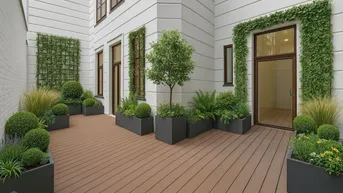 Expose Nähe Votivkirche! Sanierte 5 Zimmer-Stilaltbauwohnung mit Terrassen und inkl. Designerküche in prachtvollem Zinshaus