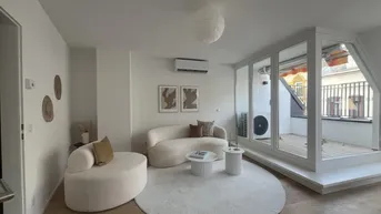 Expose GENERALSANIERTE 3 Zimmer DG-Maisonette in wunderschönen Neubauhaus - nahe der Währinger Straße und dem Kutschkermarkt - Garage optional