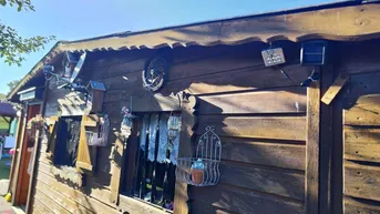 Expose Idyllische Hütte in ruhiger Lage bei den Schrebergärten