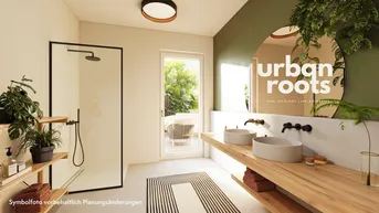 Expose URBAN ROOTS – Smart geschnittene 2-Zimmer-Wohnung mit eigenem Garten