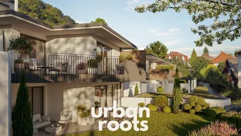 Expose URBAN ROOTS – 3 Zimmer auf rund 59m² - Topfloor mit Südterrasse