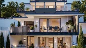 Expose URBAN ROOTS am Kreuzbergl – 4-Zimmer-Eckwohnung mit Südwestterrasse, Masterbedroom &amp; Zweitbadezimmer. Stimmungsvolle Fernsicht.