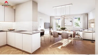 Expose 3-Zimmerwohnung mit Lift und Balkon in generalsanierter Ceconi-Villa | Elisabeth-Vorstadt | Baubeginn erfolgt