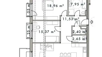 Expose Exklusive u. energieeffiziente Gartenwohnung im Herzen von Zell am See! 2 SZ, gr. Garten, Garage uvm