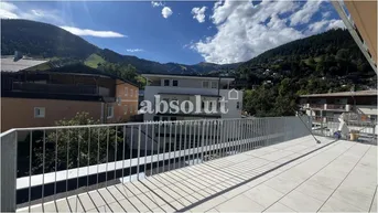 Expose Erstbezug! Attraktive Terrassenwohnung in Neubau, in zentraler Lage von Zell am See! 2 SZ, TG-Platz