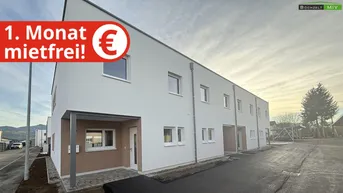 Expose Letzte Einheit: 1. MONAT MIETFREI: Neubau Reihenhäuser zum Mieten in der Linderwaldsiedlung inkl. hochwertiger Küche +++ Zeltweg +++
