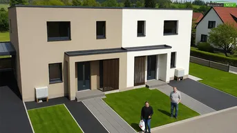 Expose Hochwertige Neubau Doppelhaushälfte mit 3 Bädern in +++ Spielberg +++
