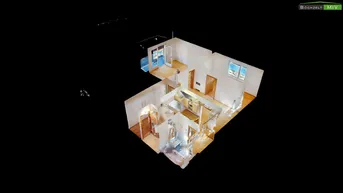 Expose Helle 3-Zimmer-Mietwohnung mit Balkon im Fohnsdorfer Zentrum – ca. 60 m² im 1. Stock + Balkon