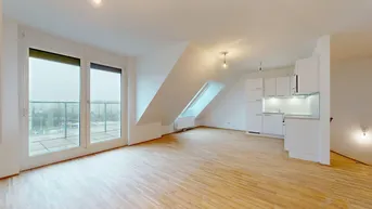 Expose Modernes Wohnen in Brigittenau - 4-Zimmer-DG-Wohnung mit Freiflächen | 360° Tour