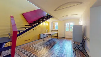 Expose Künstlerische Gartenwohnung mit Wiener Flair und einzigartigem Ambiente | 360° Tour