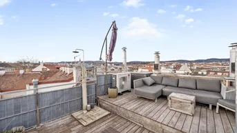 Expose Traumhafte Dachgeschosswohnung mit tollem Weitblick über die Dächer Wiens