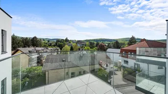 Expose Neubauprojekt: Traumhafte 2-Zimmer-Wohnung mit Balkon und Grünblick