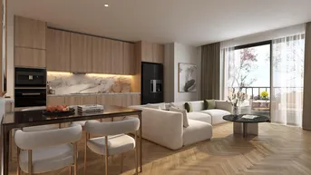 Expose Großzügige Neubau-2-Zimmer-Wohnung mit Balkon im wunderschönen Ober St. Veit