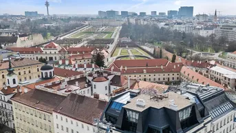 Expose Penthouse mit atemberaubendem Blick auf das Belvedere