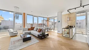 Expose Exquisite DG-Wohnung Nähe Stadtpark mit beeindruckendem Wienblick