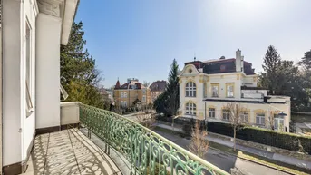 Expose Exklusiv Residieren in historischer Cottage-Villa – unwiderstehlicher Charme und viel Potential nahe Türkenschanzpark
