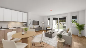 Expose Erstbezug: Großzügige 4-Zimmer-Wohnung mit Balkon und Grünblick