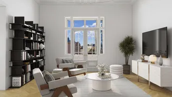 Expose Elegante und frisch sanierte Altbauwohnung im Herzen des 6. Wiener Bezirks